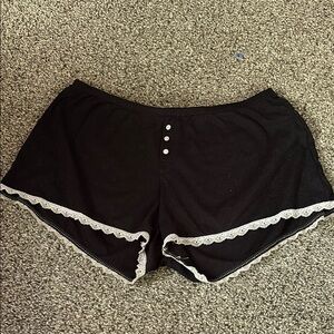 Xhilaration Black Sleepwear Shorts